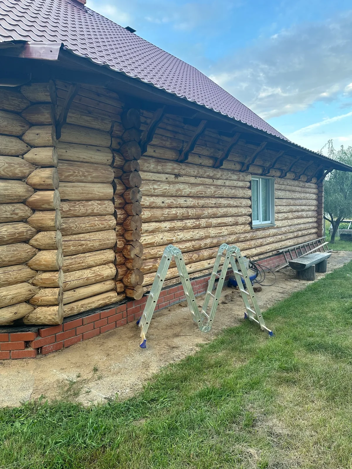 Шлифовка домов